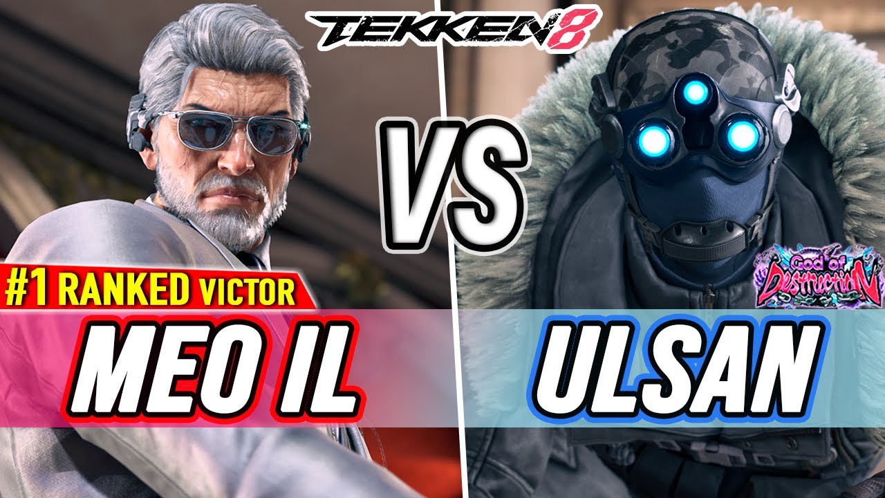 T8 🔥 Meo-IL (#1 Ranked Victor) vs Ulsan (Dragunov) 🔥 Tekken 8 High Level Gameplay