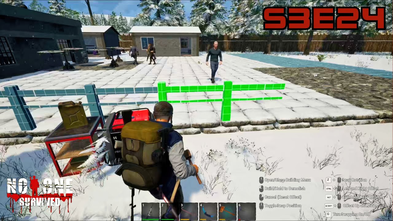 No One Survived S3E24 Horde Night! Testing My Defenses and NPC Contribution.