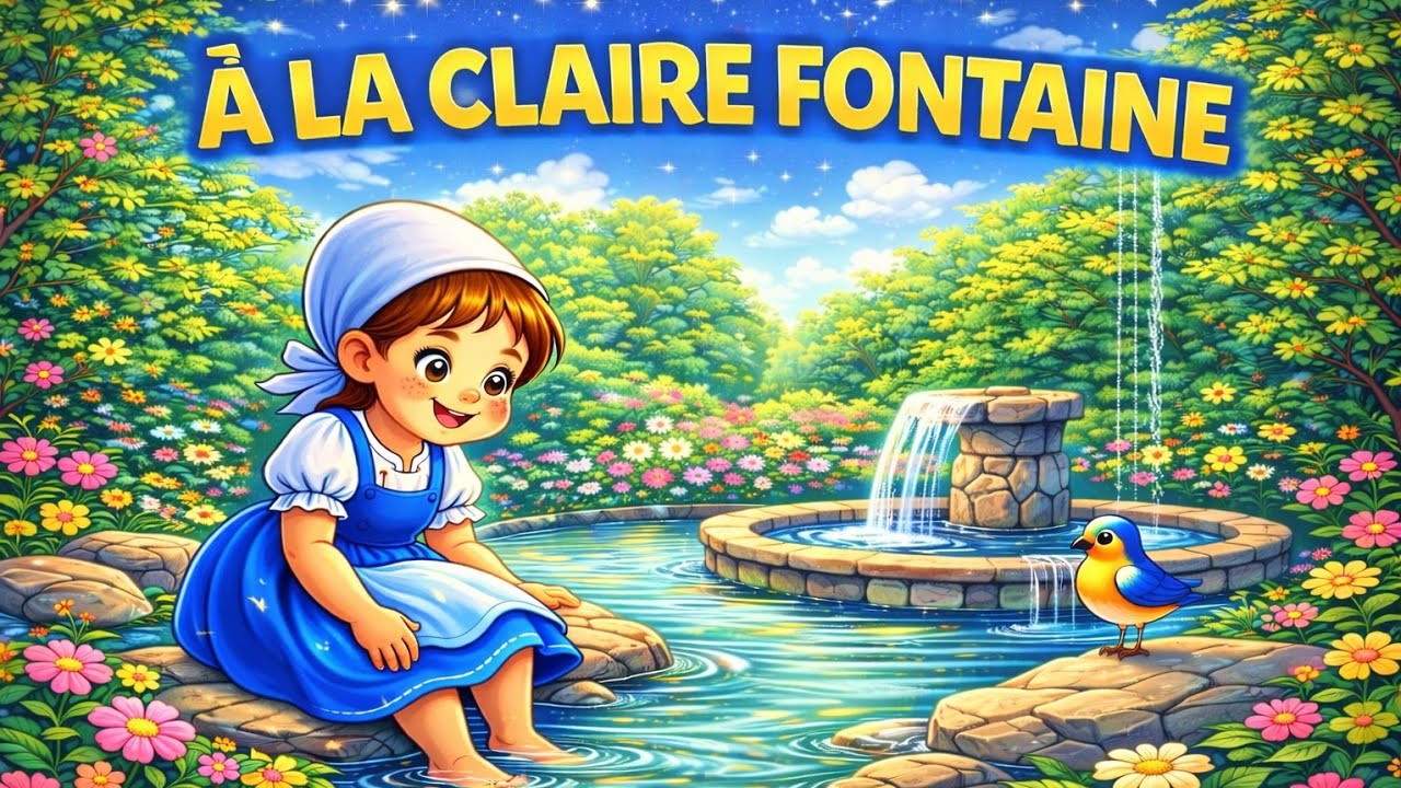 A la Claire fontaine - Comptine pour enfants | ZouzouChansons