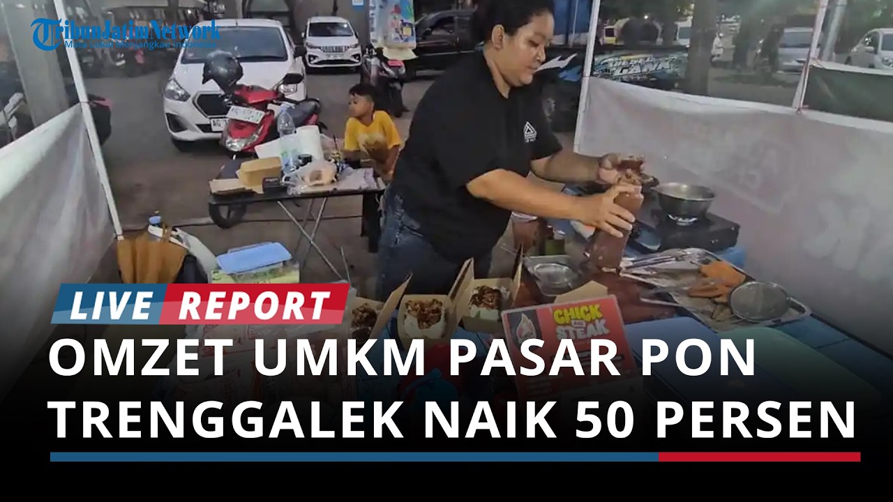 Ramadan Berkah, Omzet UMKM Pasar Pon Trenggalek Naik 50 Persen Meski Harga Bahan Baku Melambung