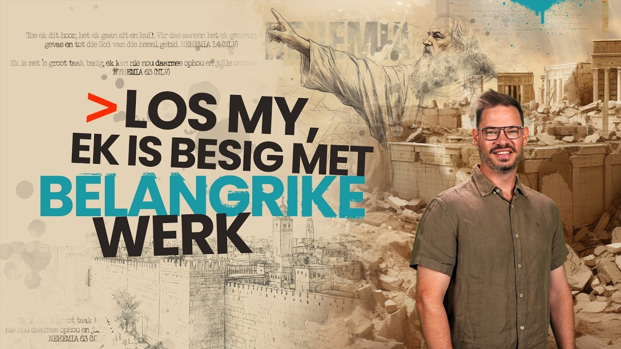 Los my, ek is besig met belangrike werk - Beleef Preek #95