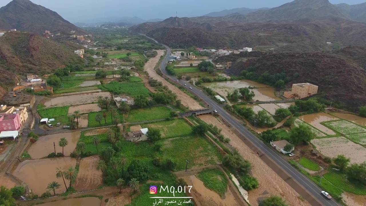 من  اجواء قرية ال مطاع وقرية ال كثير بسبت شمران