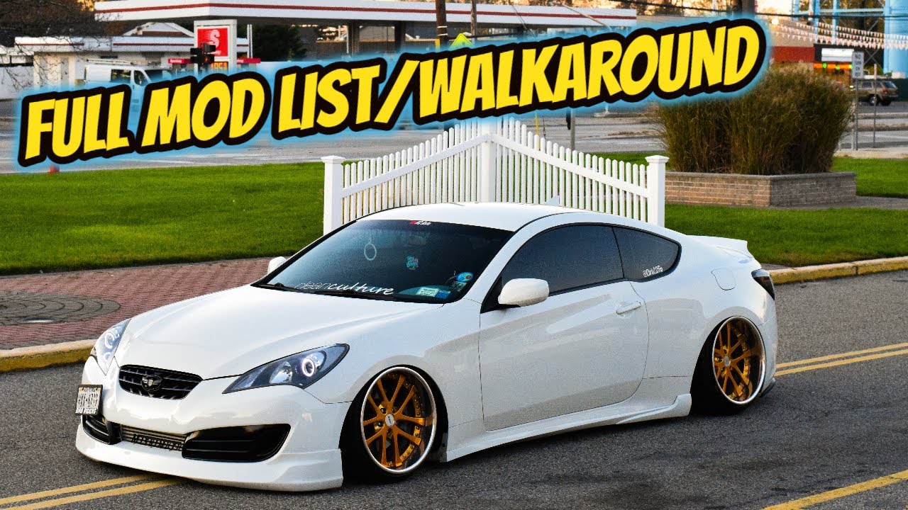 Bagged Genesis Coupe Full Mod List/Walkaround