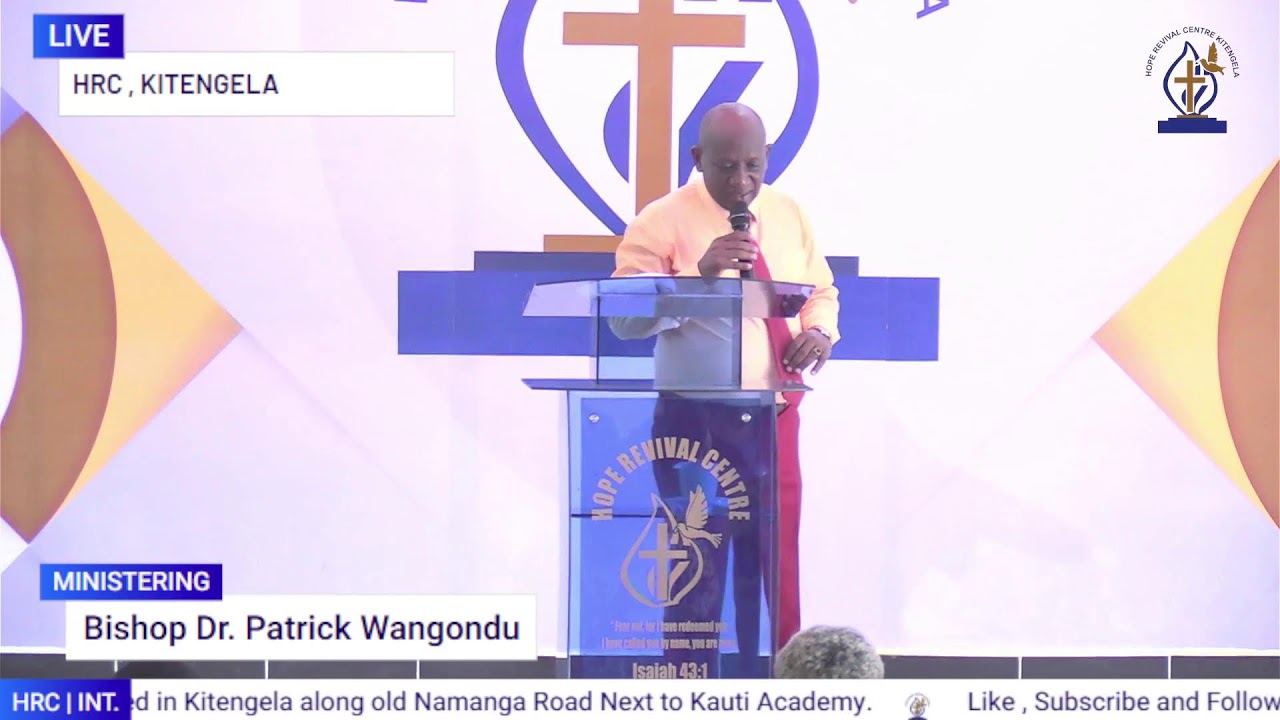 HOPE REVIVAL CENTRE KITENGELA 2ND SERVICE