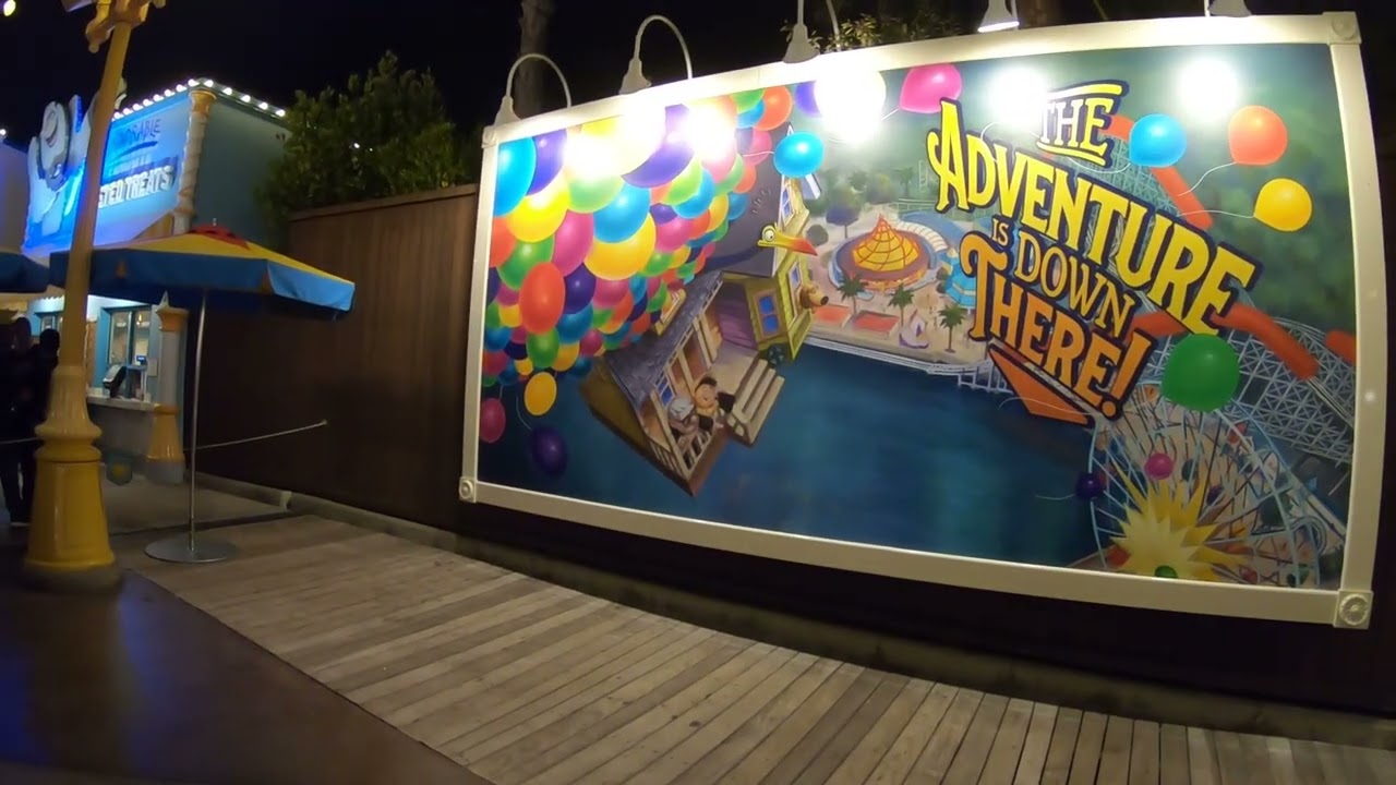 Disney California Adventure More walking about October 25th 2018