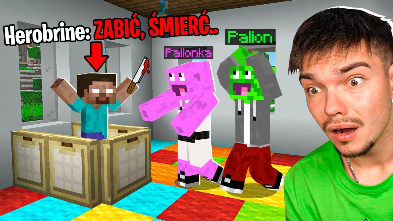 PIERWSZE SŁOWA MAŁEGO HEROBRINE BYŁY STRASZNE! 🤬