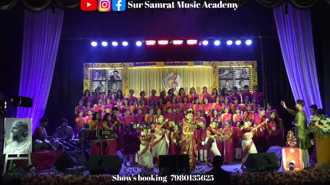 Dhana Dhanya Pushpa Bhara | Sur Samrat Music Academy| Annual programme 2025|Soundwave Celebration