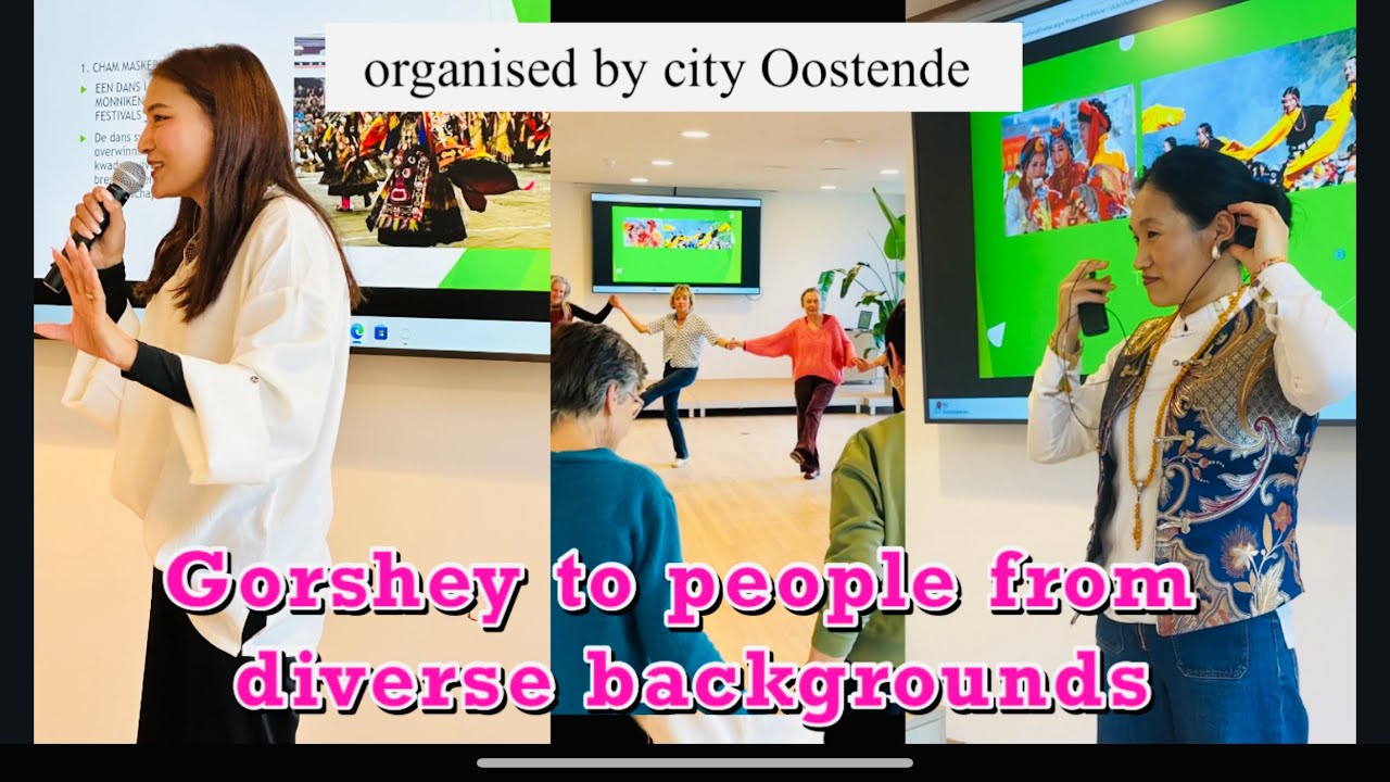 Beyond the Tibetan community, Gorshey workshops to people from diverse backgrounds. 