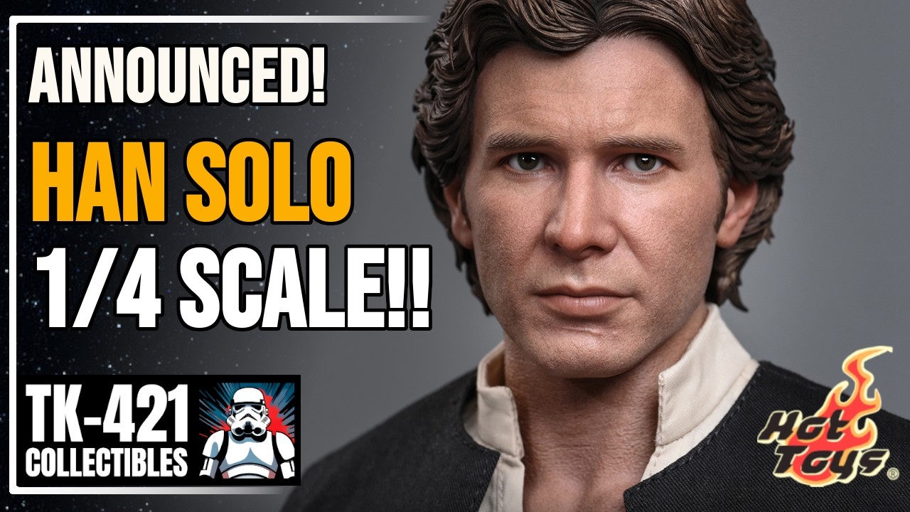 Фигурка Хана Соло в масштабе 1/4 от Hot Toys?! 🔥 Hot Toys превзошли все ожидания!