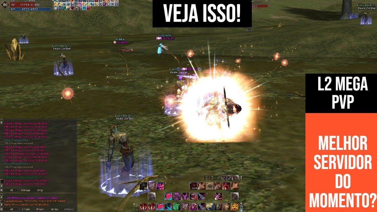 L2 MEGA PVP NAO JOGUE ANTES DE VER ESSE VIDEO - LINEAGE 2 INTERLUDE PVP