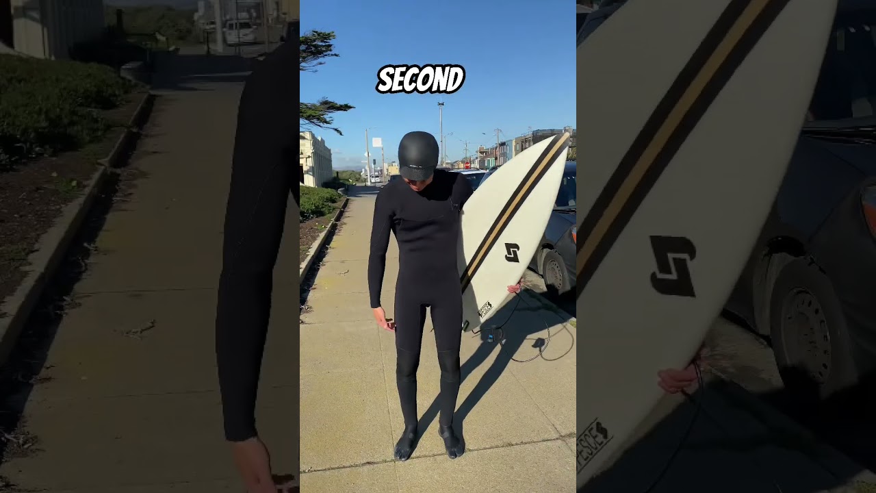 What Do You Wear For Surfing When the Water is Super Cold? #surf #surfers #surfing