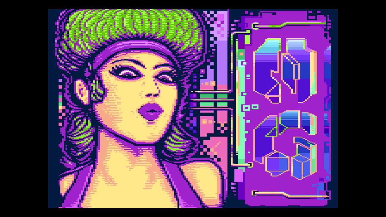 Rewind 2 demo by NG, Zelax & Radiance (Atari 8-bit)