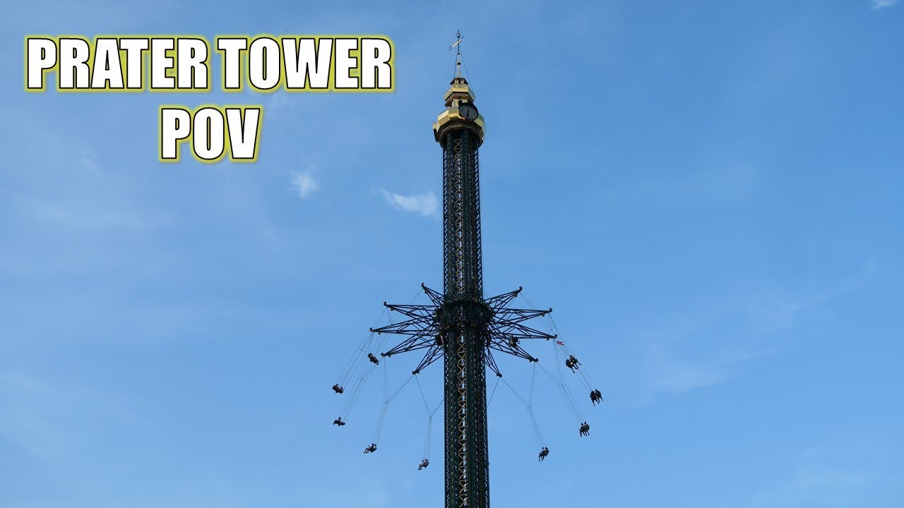 Prater Tower POV, Wiener Prater Funtime Star Flyer | Non-Copyright