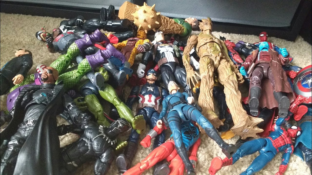 MY FIRST MARVEL LEGENDS FIGURE COLLECTION VIDEO!!!!!!!!!!!!!