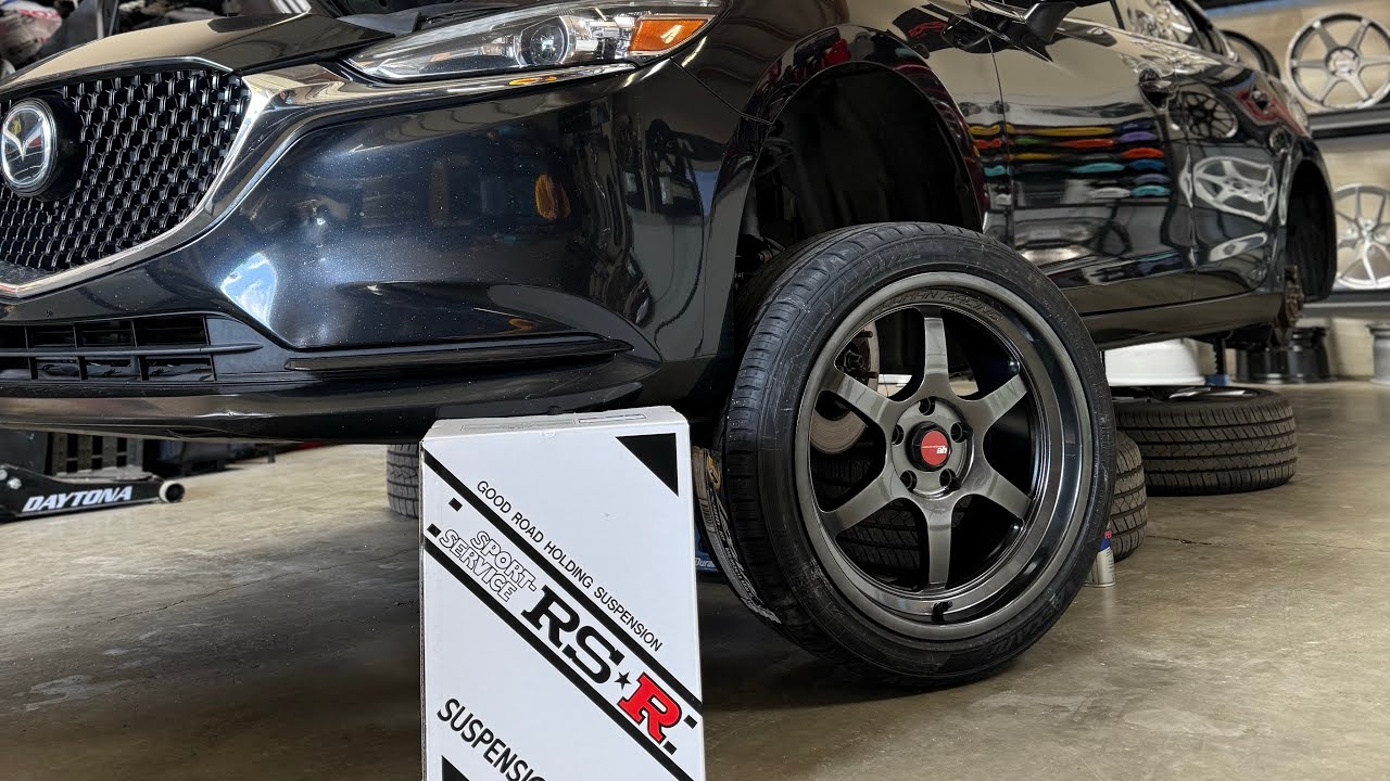 MAZDA 6 - LOWERING SPRINGS + WHEEL & TIRE PACKAGE - DTR MOTORING