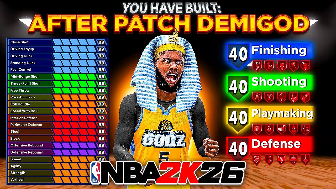 ЛУЧШАЯ *ПОСЛЕ ОБНОВЛЕНИЯ* СБОРКА PG — ЧИТ-КОД в NBA 2K26! ЛУЧШАЯ СБОРКА PG 6'8 СЛОМАЛА 2K...