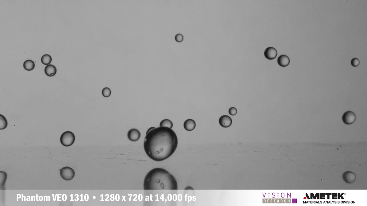 Phantom VEO 1310 High-speed Camera - Leidenfrost Effects
