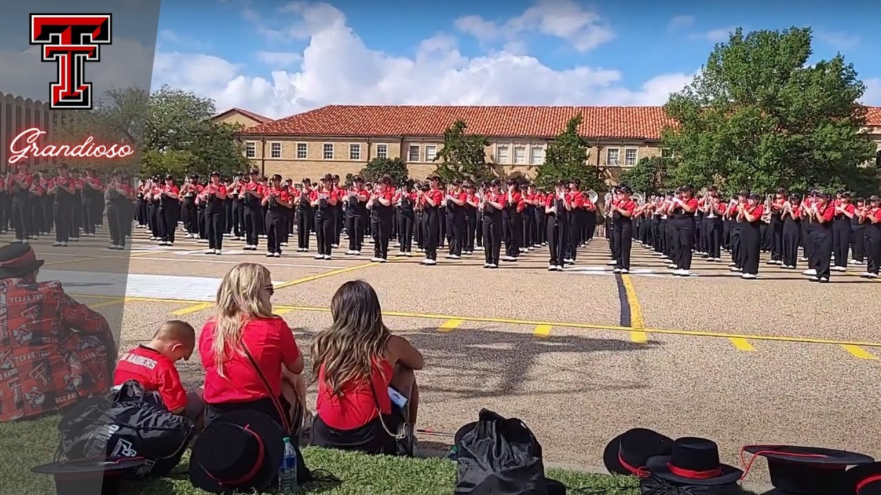 Texas Tech Goin' Band from Raiderland Grandioso performance! #band