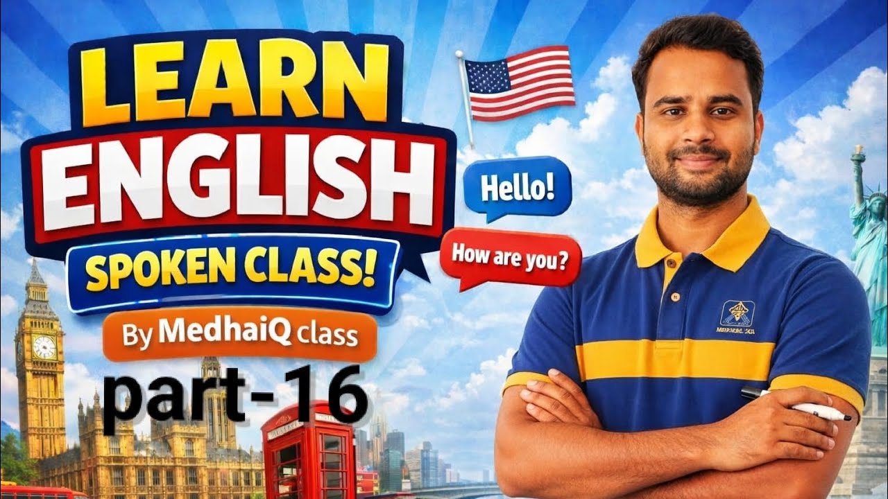 English Speaking tips for beginners by MedhaiQ class tense PART-16 
