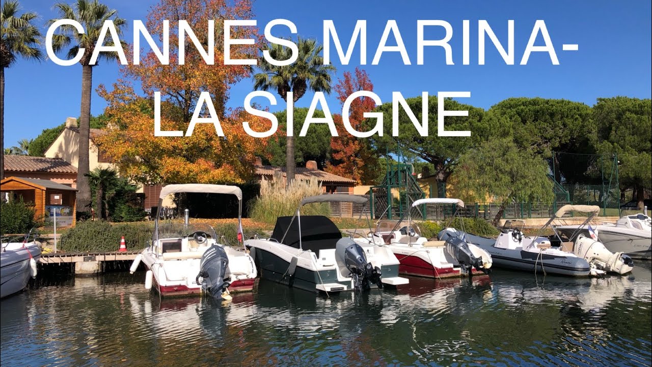 Balade en Bateau á Cannes Marina- La Siagne
