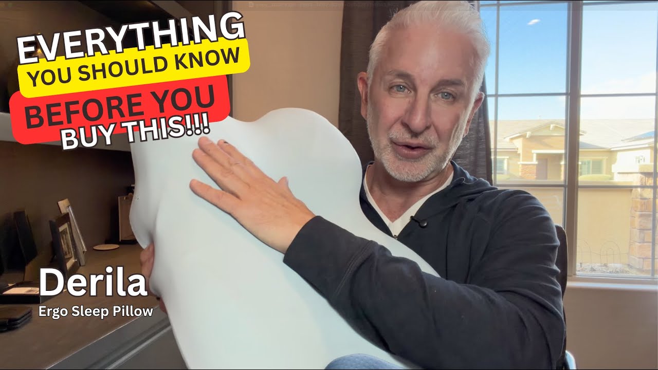 Derila Ergo Sleep Pillow Review | Best Pillow for Back & Side Sleepers With Neck Pain?