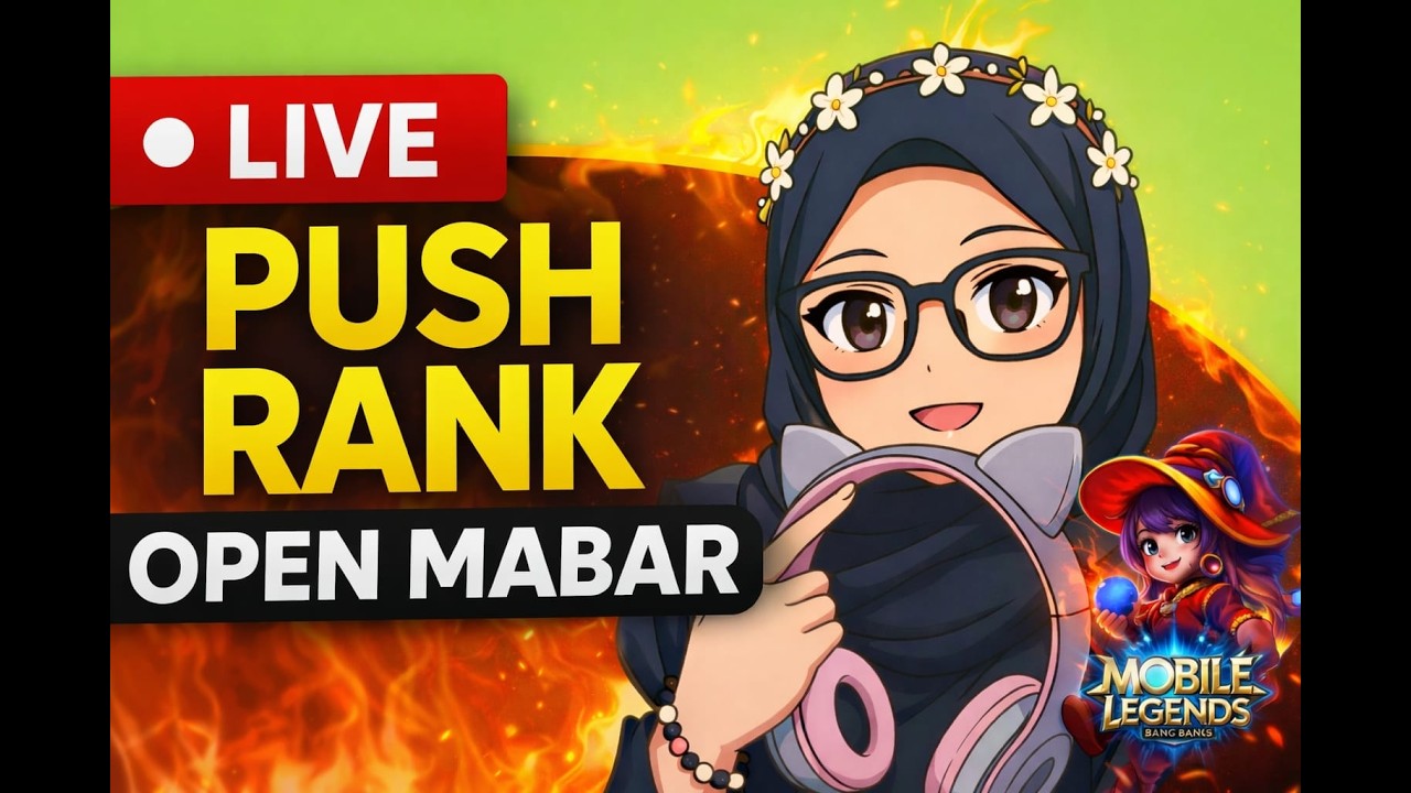 🔴 LIVE MLBB - PUSH RANK SEBELUM LEBARAN #mobilelegends  #mlbb #shorts