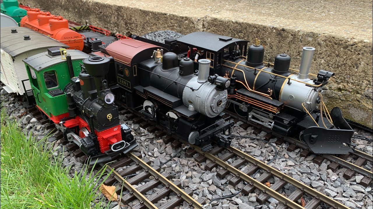 G Scale Garden Trains Steam Only Freight Afternoon