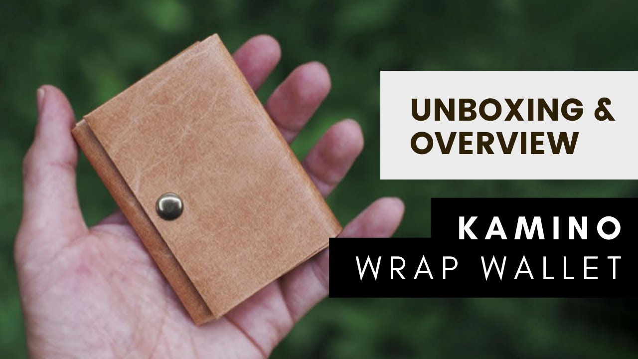 Kamino Wrap Wallet [Unboxing & Overview]