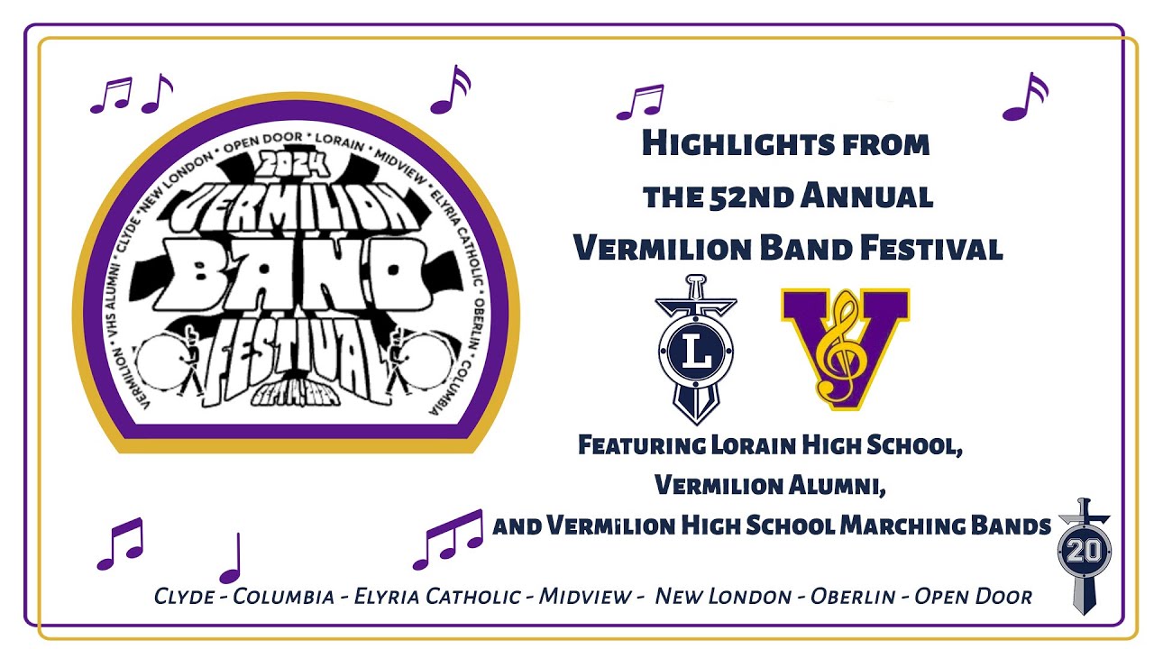 Lorain High School Marching Band - 52nd Vermilion HS Band Festival - Highlights 9-14-24