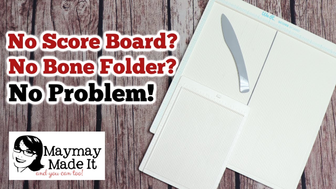 Craft Hacks: Scoring Paper with no Fancy Tools!