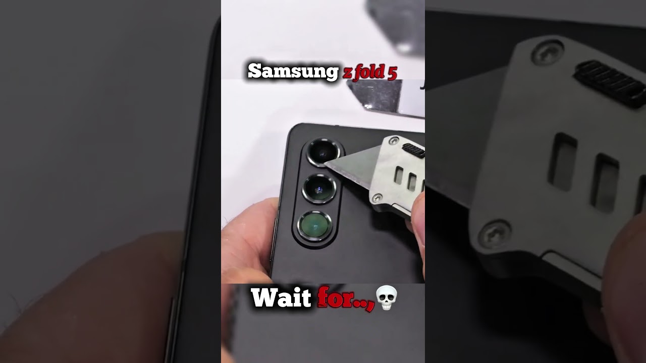 Samsung z fold 5 Bend test!