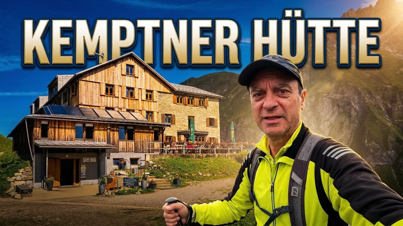 Der grandiose Aufstieg zur Kemptner Hütte - Ein Abenteuer in den Alpen