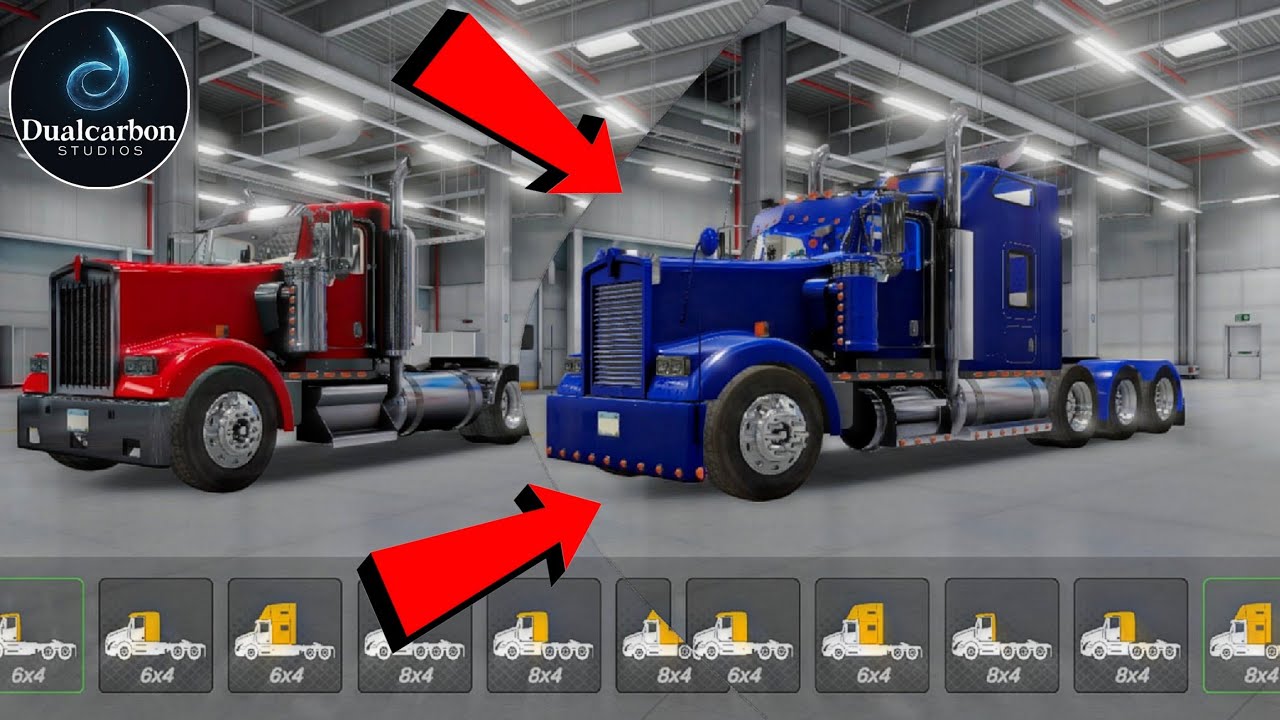 Truck Simulator Big Rigs (BETA UPDATE) Showcasing the Kenworth W900 