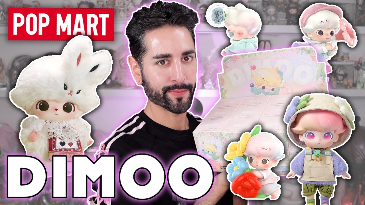 MEGA DIMOO UNBOXING! Secret Theatre Club, Moments In Bloom + Dream Journey 1/8 Action Figure 💜
