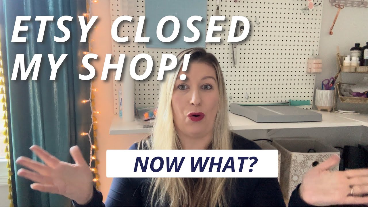 Etsy closed my shop | small business owner | Day in the life | Vlog | Etsy Seller