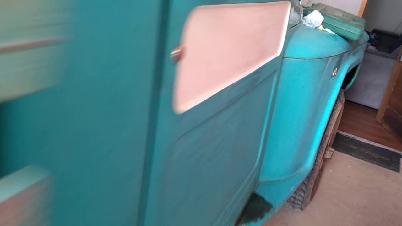 Motor e caixa de câmbio do opala instalado na F75