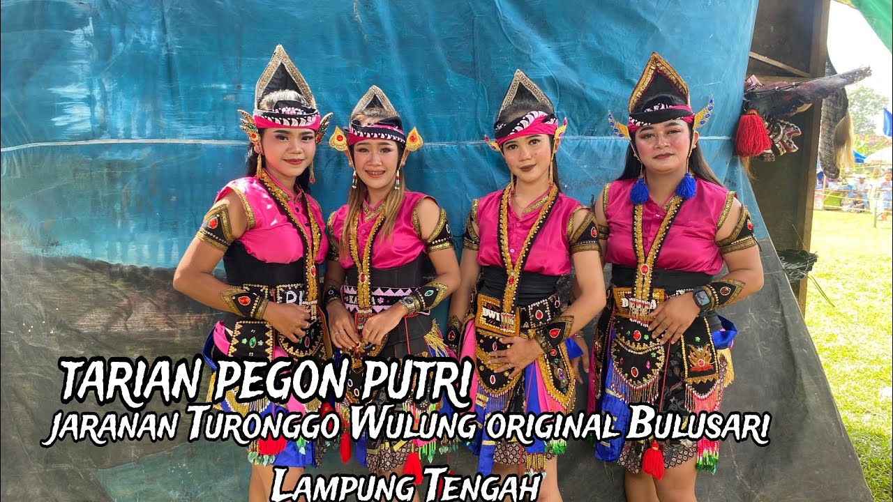 Tarian pegon putri kreasi jaranan Turonggo Wulung original Bulusari Lamteng live lap sidowaras