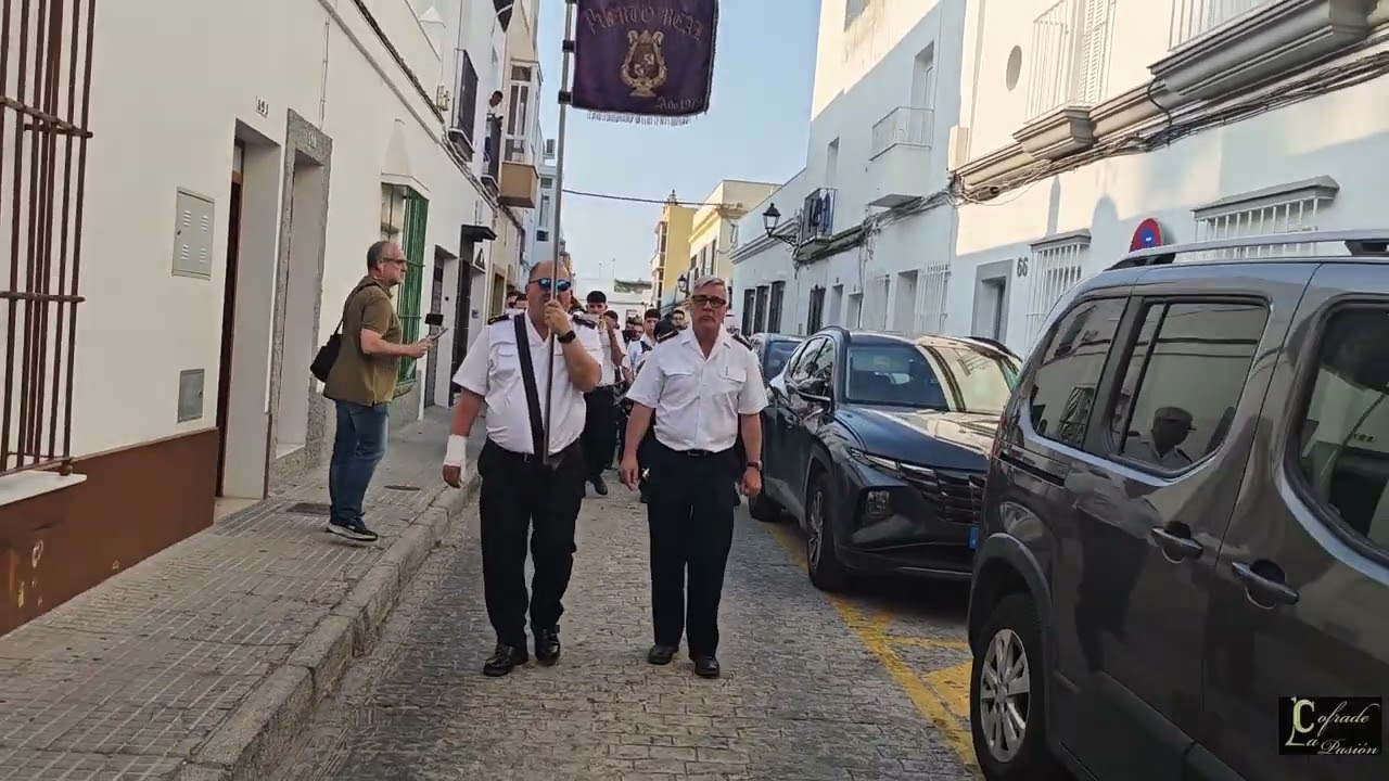 Pasacalles de la BM Pedro Álvarez Hidalgo por el Pueblo, Puerto Real 2025 - Miércoles de Feria
