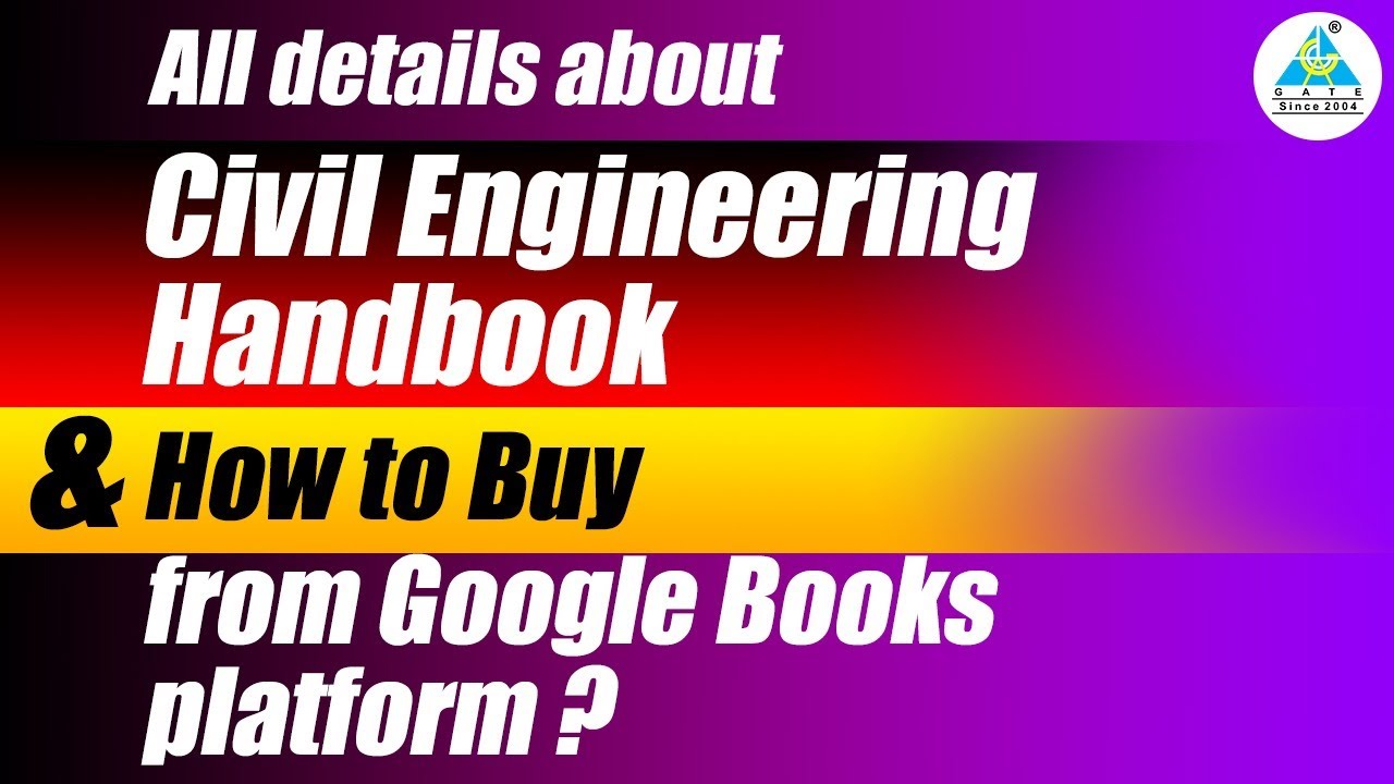 All details about Civil Engineering Handbook and how to buy from Google Books platform ?