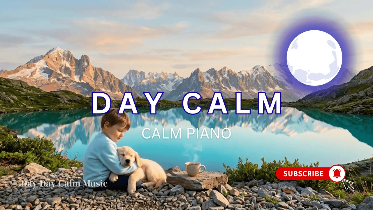 Peaceful with Love Piano Sound | Anxiety & Depression | Calm Mind & Body | Happy Music