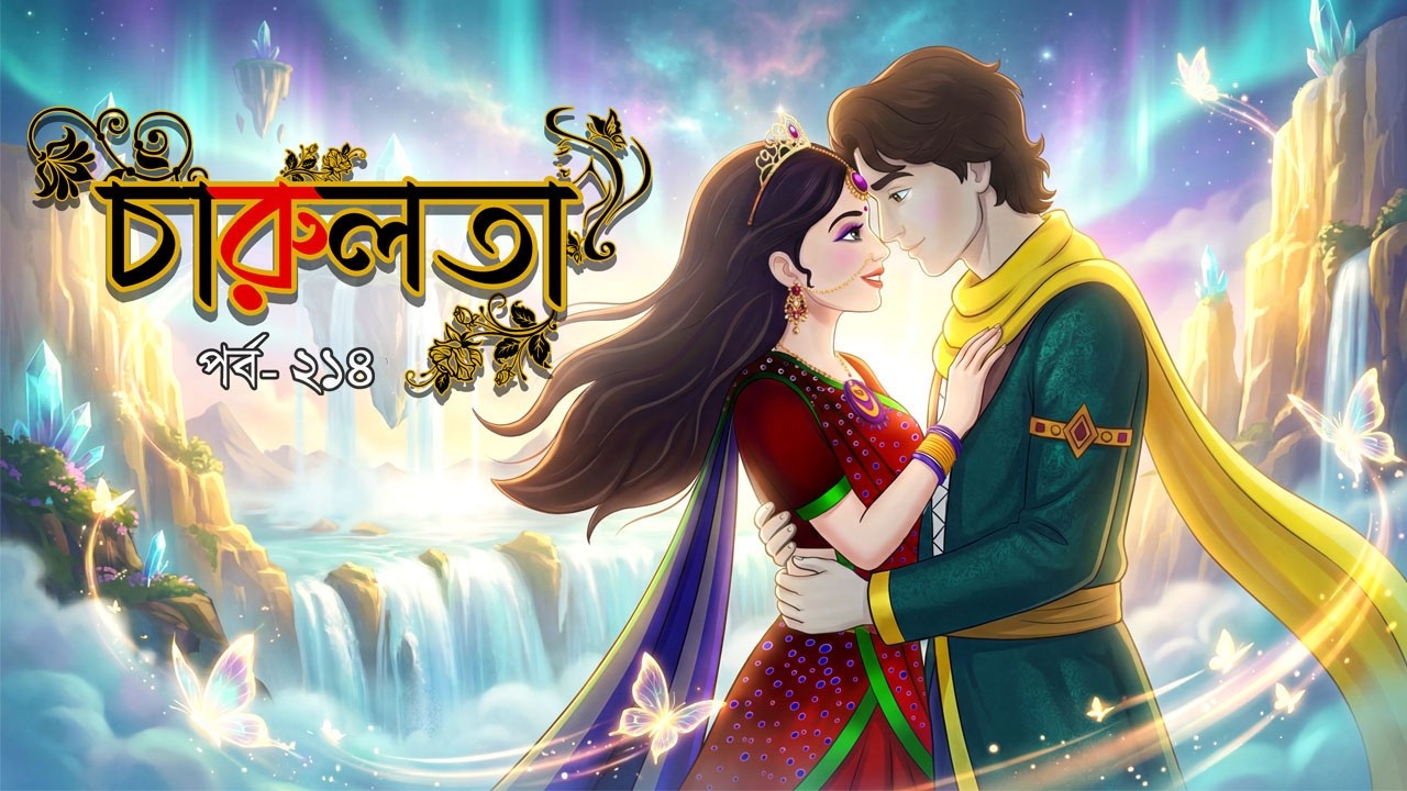 চারুলতা  (পর্ব 214 ) । Bangla cartoon। Bangla fairytales। Thakumar jhuli। Rupkothar golpo