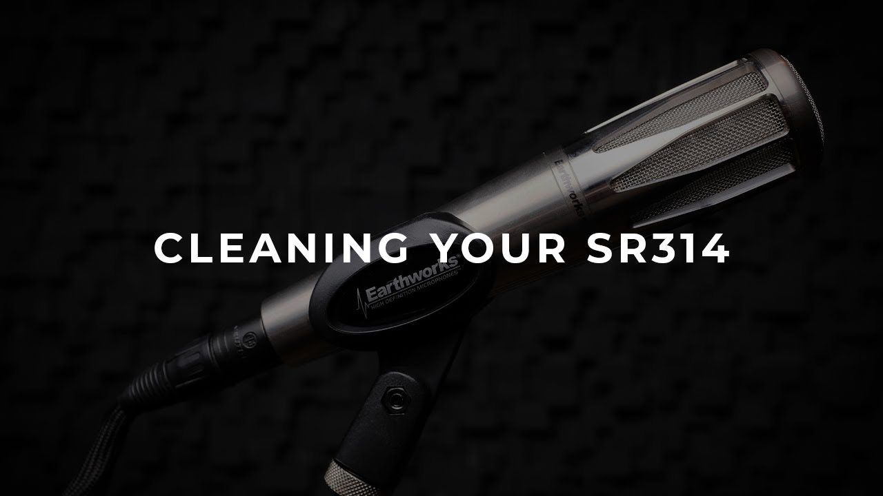 Disinfecting Your SR314 Vocal Mic | Earthworks Audio