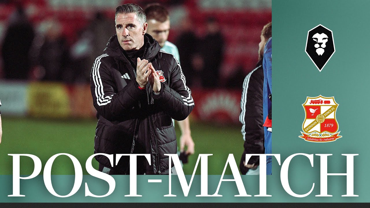 Mark Kennedy on defeat to Salford | Swindon Town Football Club