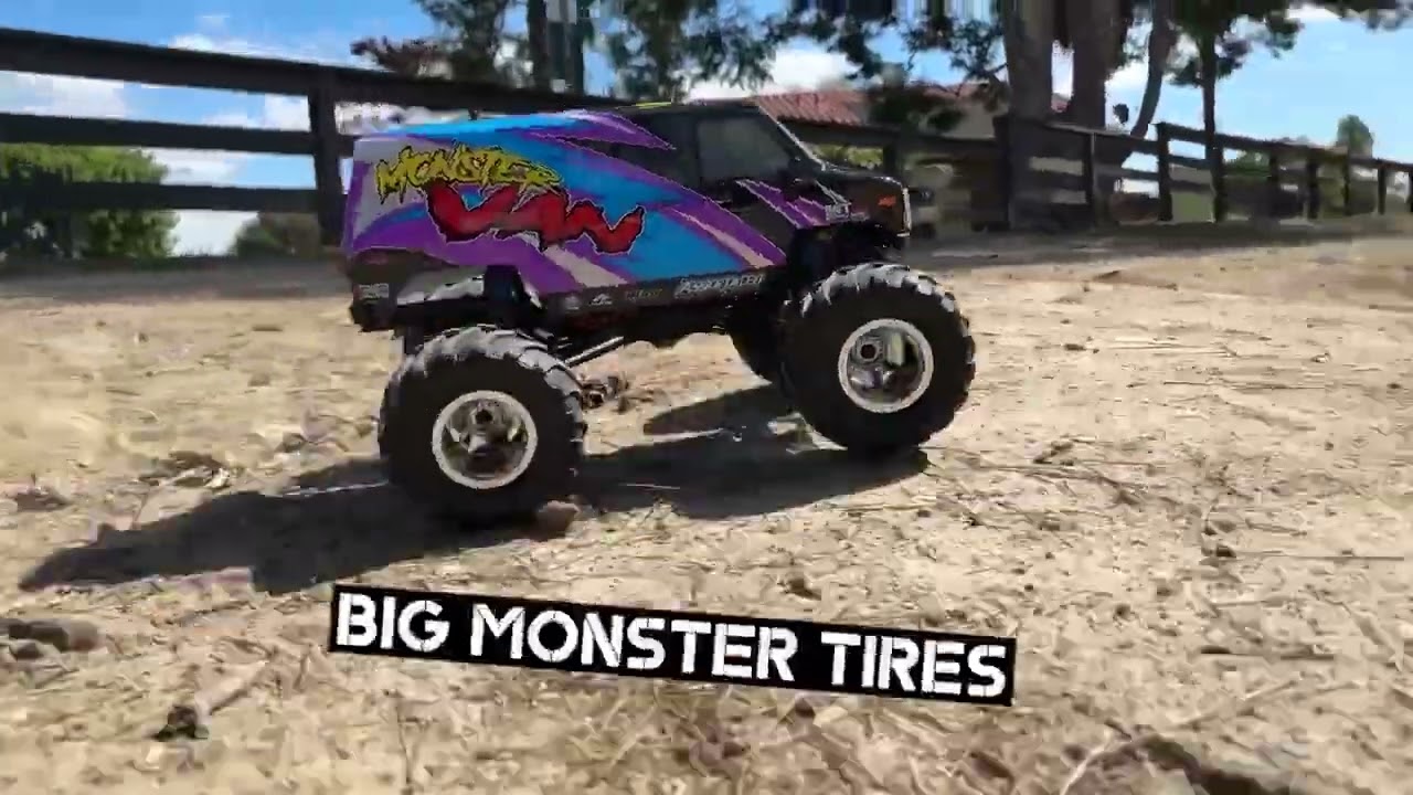 Available for pre-order @TowerHobbies the New MT12 Monster Van RTR.  