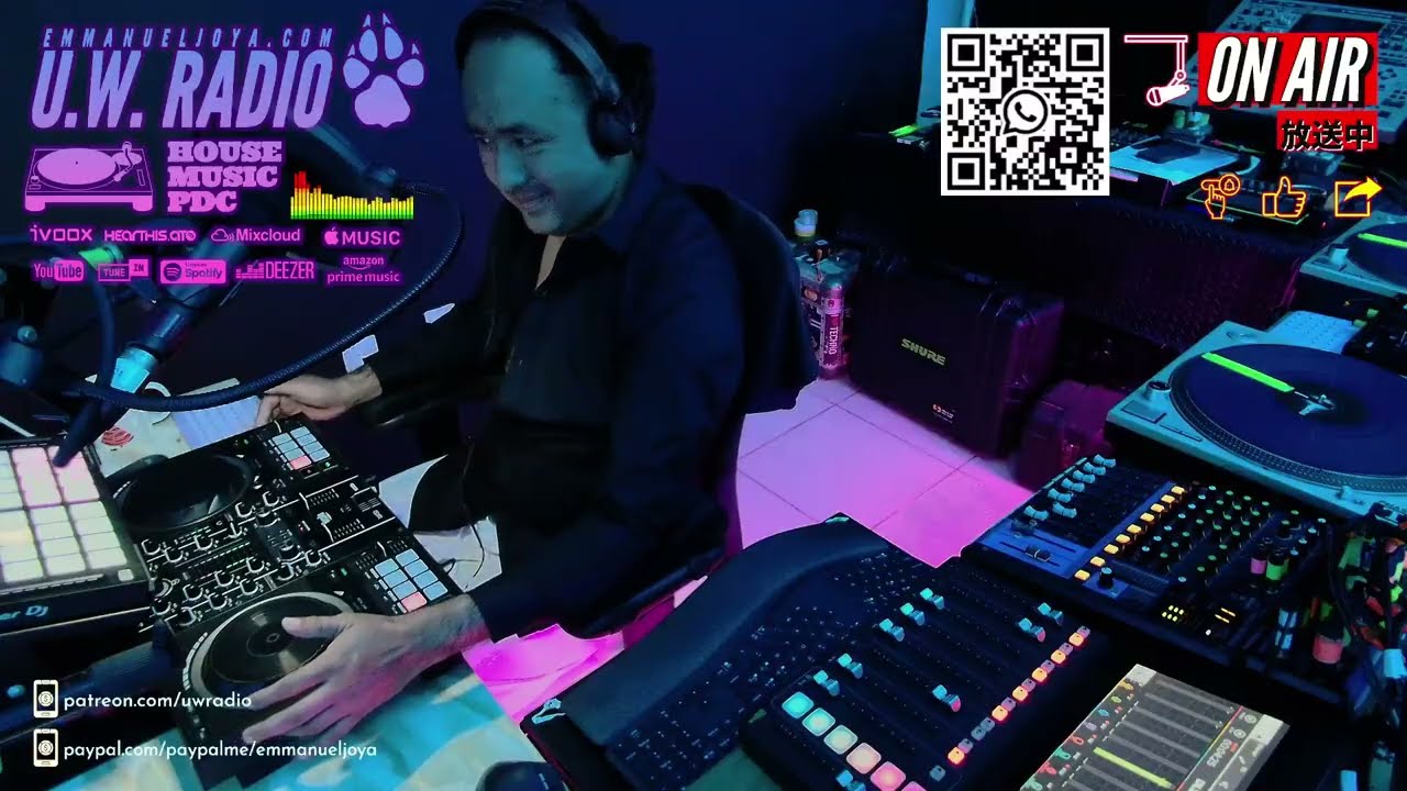 HOUSE & TECH LIVE MIX - 16/07/2025 - UW RADIO VOL 194  -CANCUN - PLAYA DEL CARMEN- TULUM