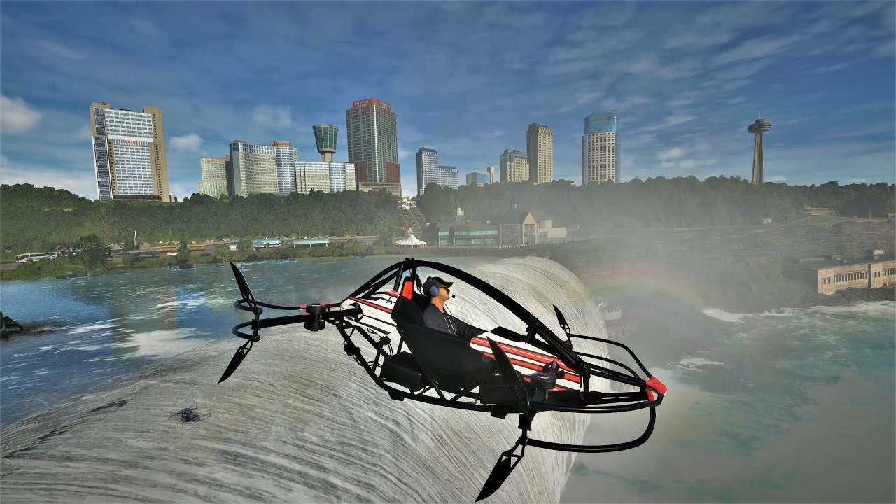 Niagra Falls City Pack and Heliport | Jeppeson2001| Cinematic Look | MSFS