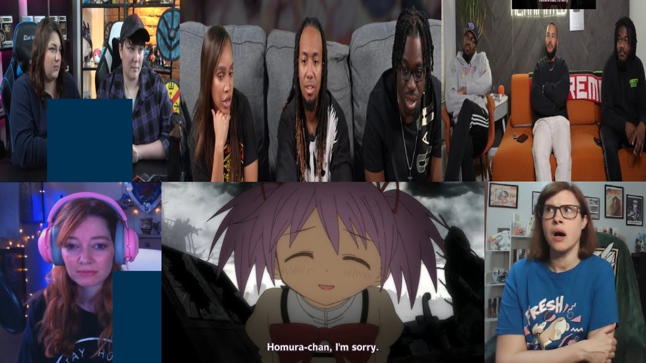 MADOKA MAGICA  EPISODE 11 REACTION MASHUP!!