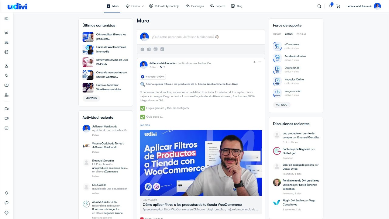 📚 Docs UXDivi - Mejora tu Perfil p&uacute;blico 🚀