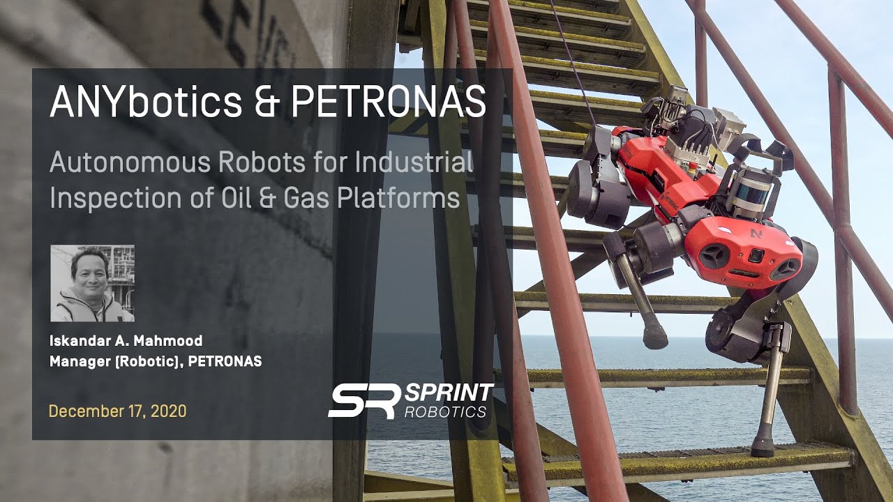 ANYmal Robots Inspecting PETRONAS’ Offshore Platform (Webinar)