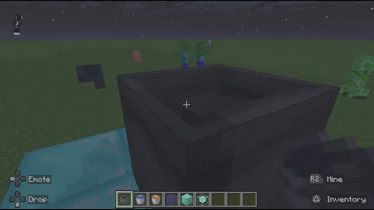 Minecraft how to build something cool if you are bored